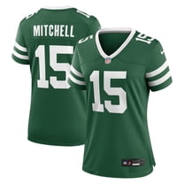 Women's Nike Adonai Mitchell Legacy Green New York Jets Team Game Jersey