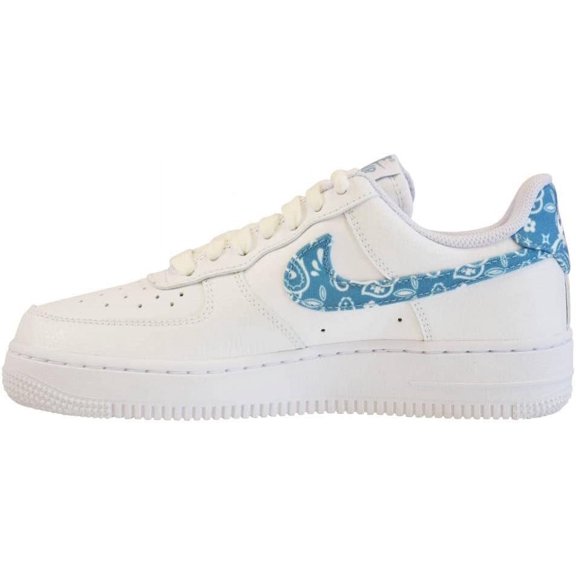 Women's Nike Air Force 1 '07 ESS Wht/Worn Blue-White-White (DH4406 100) - 5