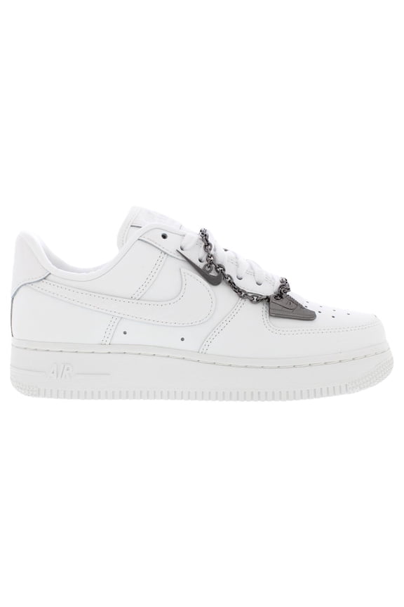 Air Force 1 '07 Low Leather Womens Shoes Size 7, Color: Summit White/Summit White