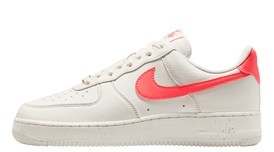 Women's Nike Air Force 1 '07 NN Sail/Sail-Hot Lava (DV3808 110) - 9