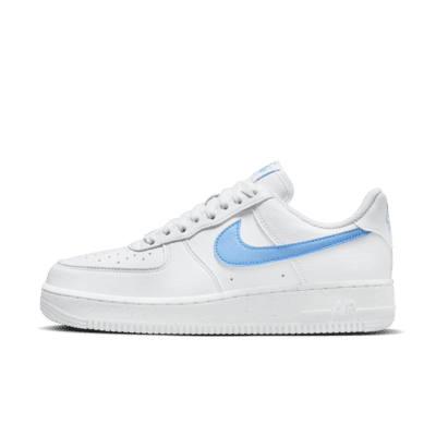 靴 NIKE AIR FORCE 1 07 LOW WHITE  BLUE Nike Air Force 1 AF1 '07 Trainers White/Racer Blue FD0667