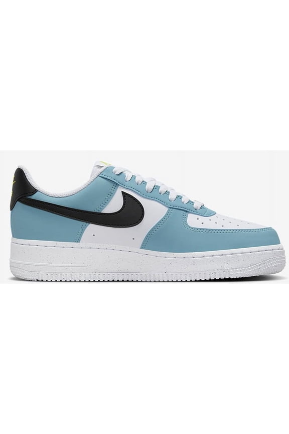 Women's Nike Air Force 1 '07 Next Nature Denim Trq/Bk-Wt-Cybr (HJ9571 400) - 7.5