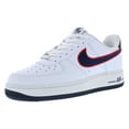 thumbnail image 1 of Nike Air Force 1 '07 Womens Shoes Size 8.5, Color: White/Obsidian/University Red, 1 of 4