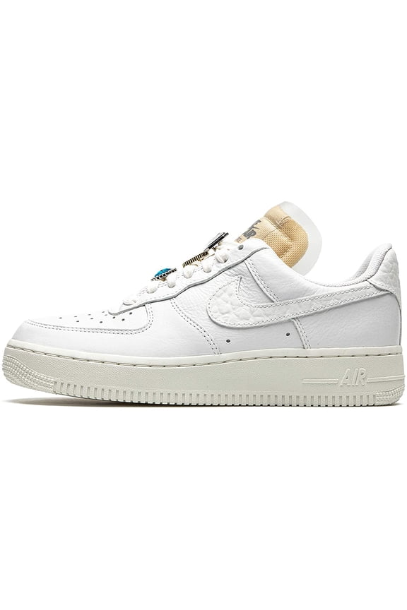 Women's Nike Air Force 1 '07 SE LX "Bling" Wht/Wht-Summit Wht (CZ8101 100) - 9