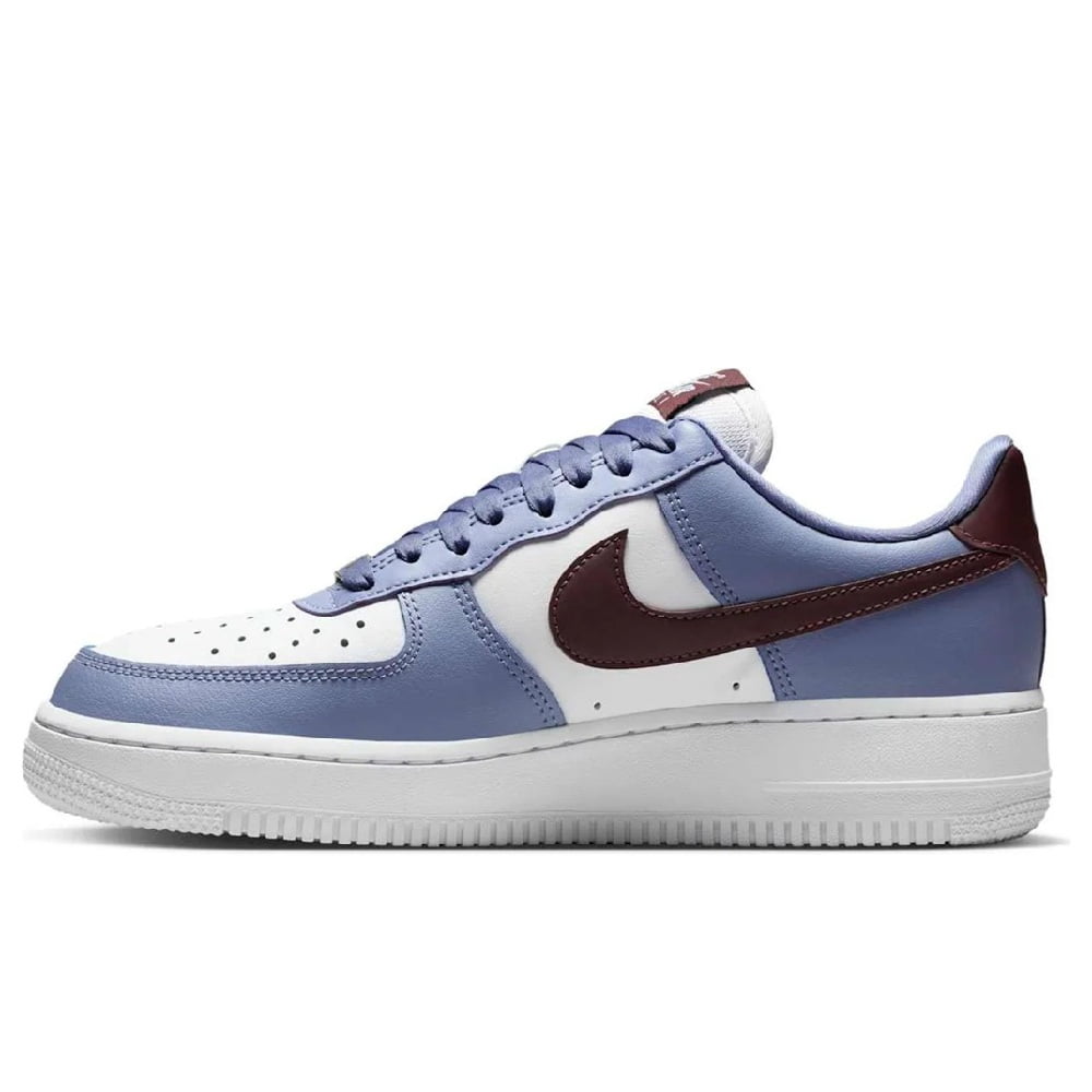 Women's Nike Air Force 1 '07 World Indigo/Burgundy Crush (IM6364 400) - 9