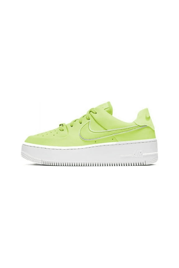 Women's Nike Air Force 1 Sage Low Barely Volt/Barely Volt - 5