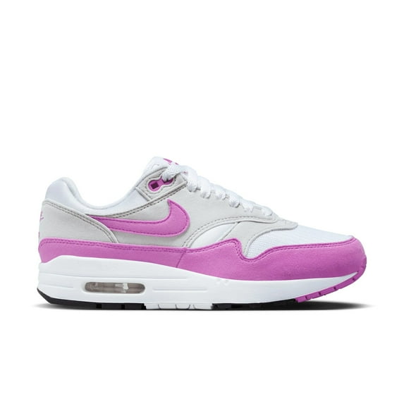 Women's Nike Air Max 1 Neutral Grey/Fuchsia Dream (DZ2628 001) - 8