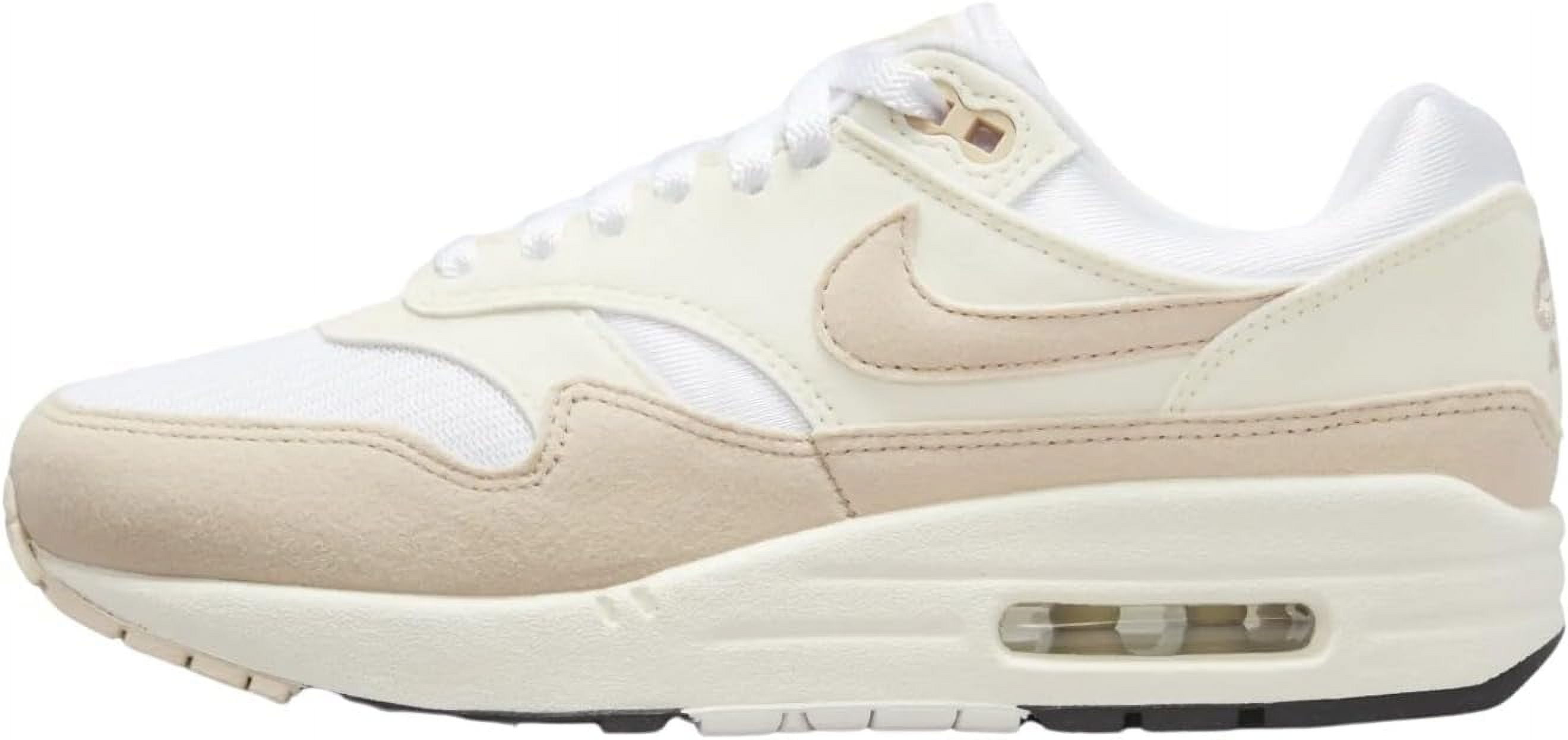 Women's Nike Air Max 1 Pale Ivory/Sanddrift-White (DZ2628 101) - 8.5