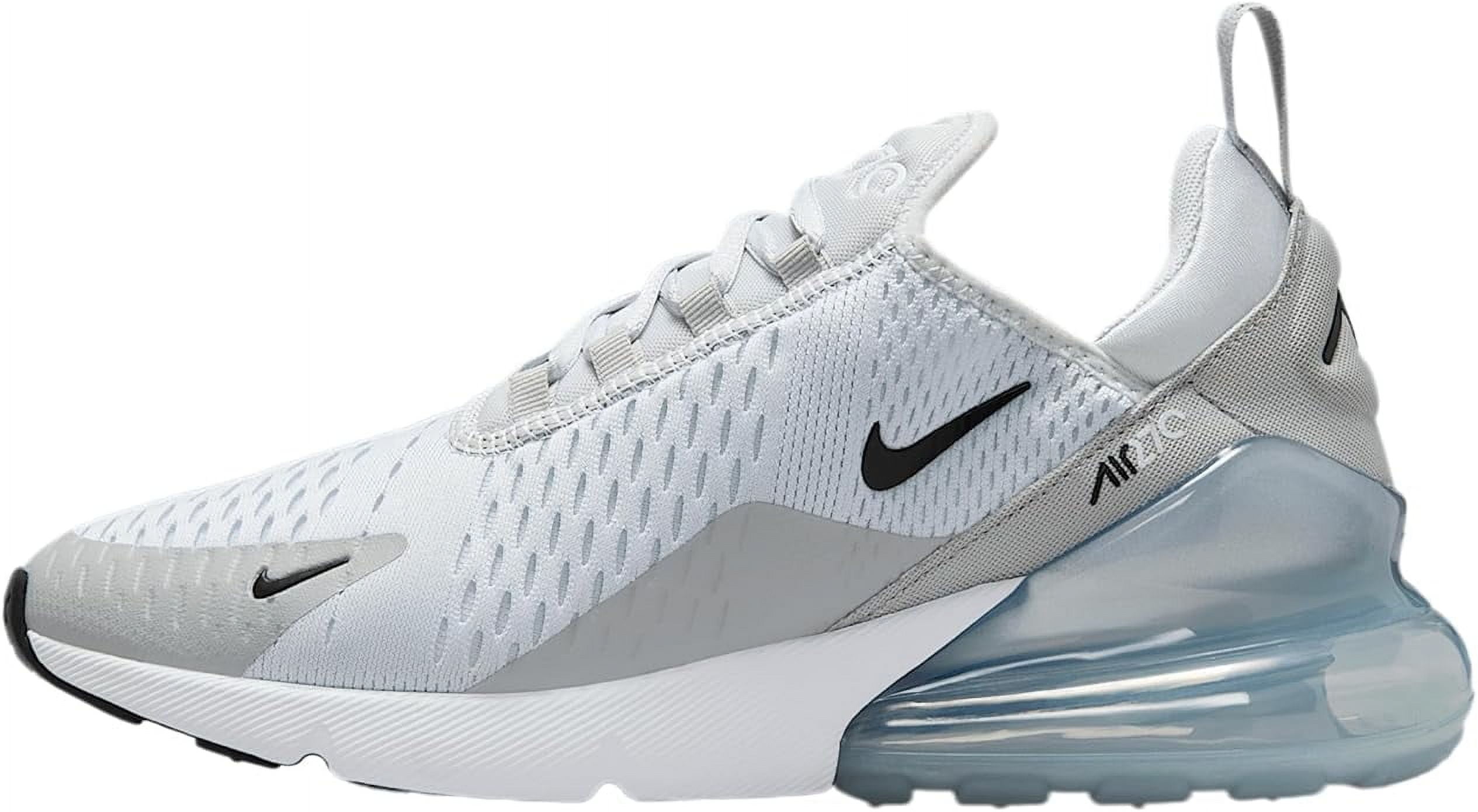 Women's Nike Air Max 270 Pure Platinum/Black (AH6789 018) - 8