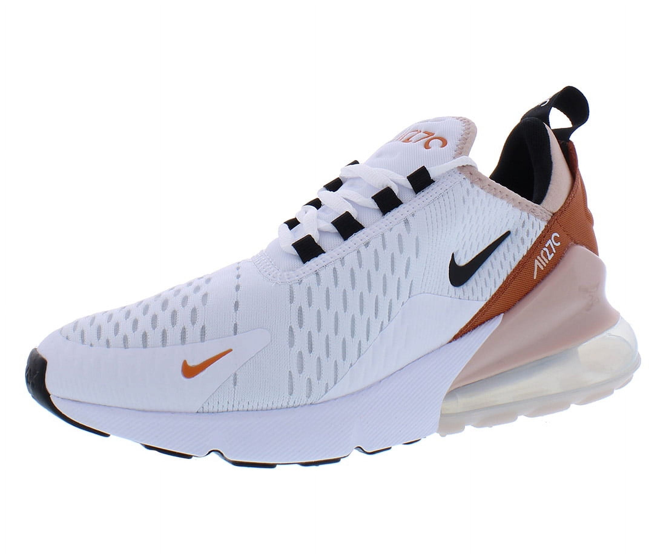Women s Nike Air Max 270 White Black Pink Oxford DQ4693 100 5.5 Walmart
