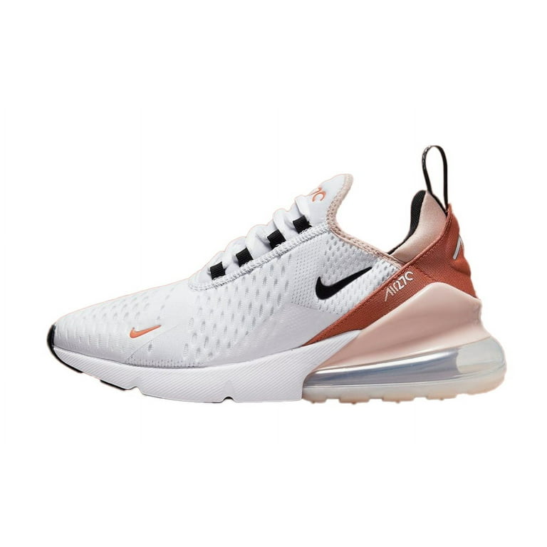 Women s Nike Air Max 270 White Black Pink Oxford DQ4693 100 8