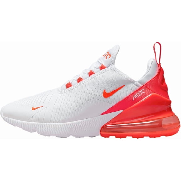 Women's Nike Air Max 270 White/Bright Crimson-White (HJ3222 102) - 8.5
