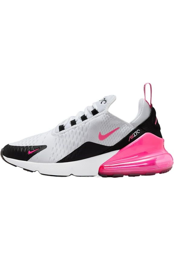 Women's Nike Air Max 270 White/Hyper Pink-Black-White (AH6789 127) - 8.5