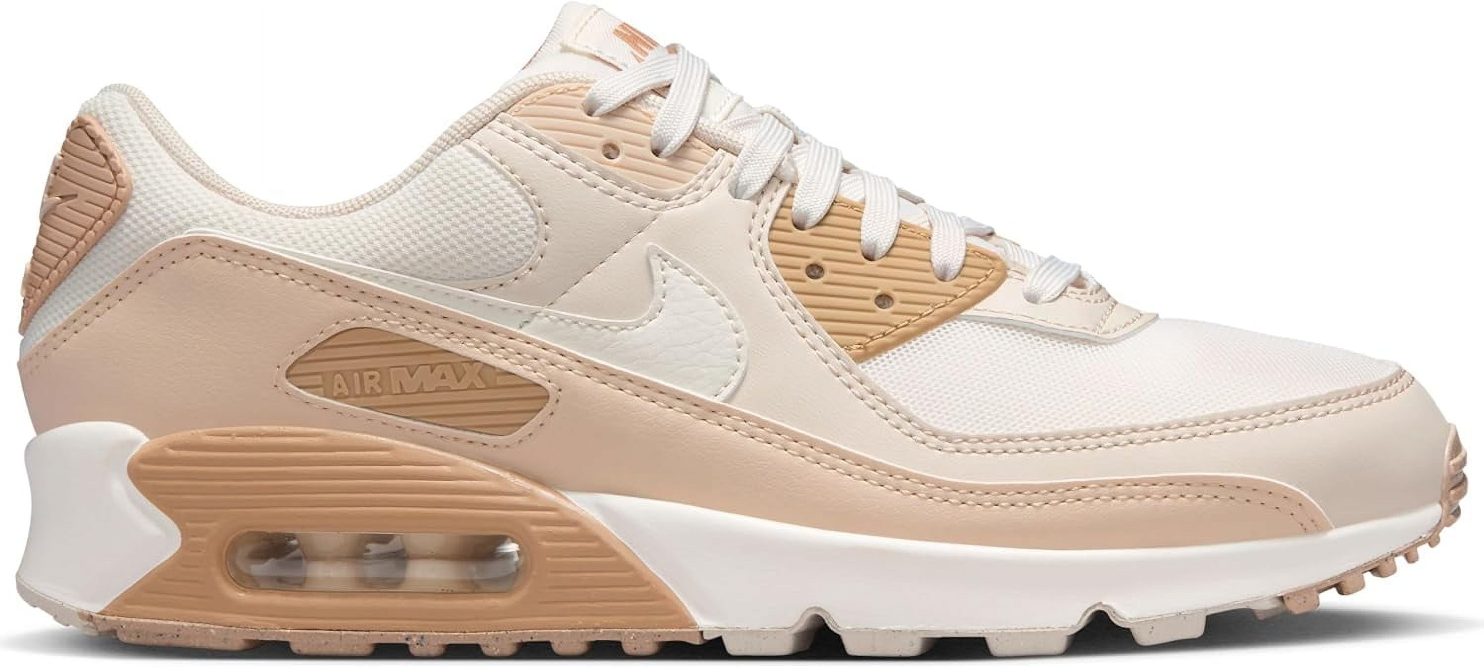 Nike Women's Air Max 90 Phantom/Sail-Sanddrift Shoes - Size
