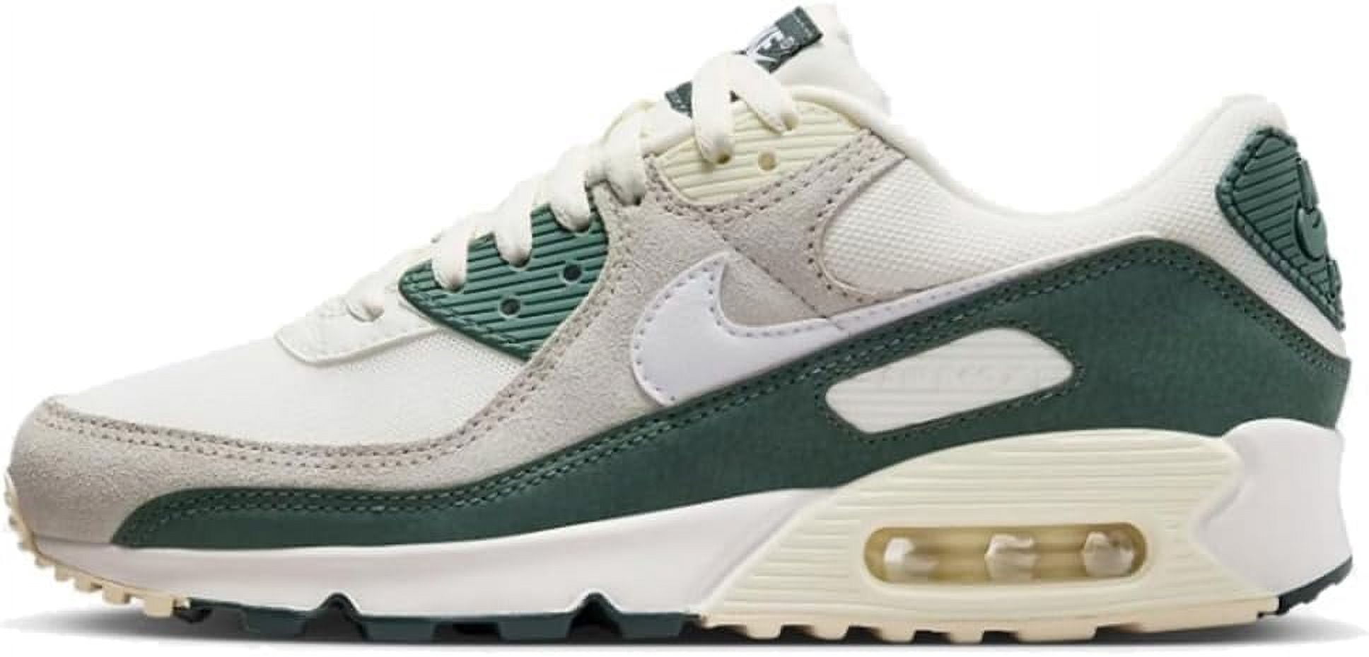 Women's Nike Air Max 90 Sail/White-Vintage Green (FZ5163 133
