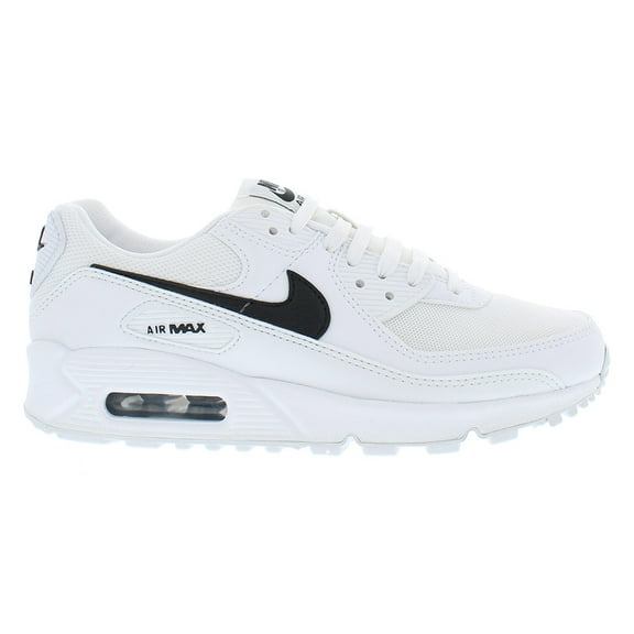 Women's Nike Air Max 90 White/Black-White (DH8010 101) - 9