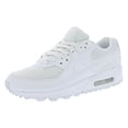 thumbnail image 1 of Nike Air Max 90 Women's Size 6 Triple White Running Athletic Shoes DH8010 100, 1 of 5