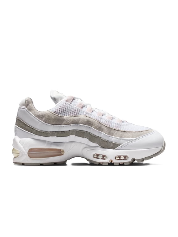 Women's Nike Air Max 95 White/Silt Red-Light Charcoal (IB6396 102) - 9.5