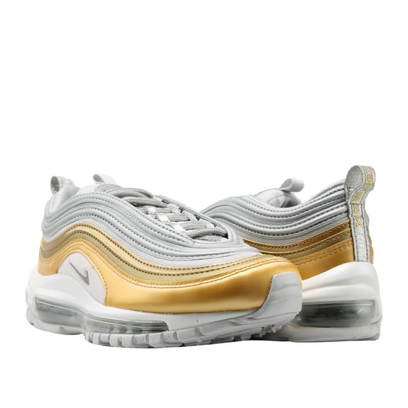 Women's Nike Air Max 97 "Gold Pack" Vast Gry/Metllic Slvr (AQ4137 001) - 5.5