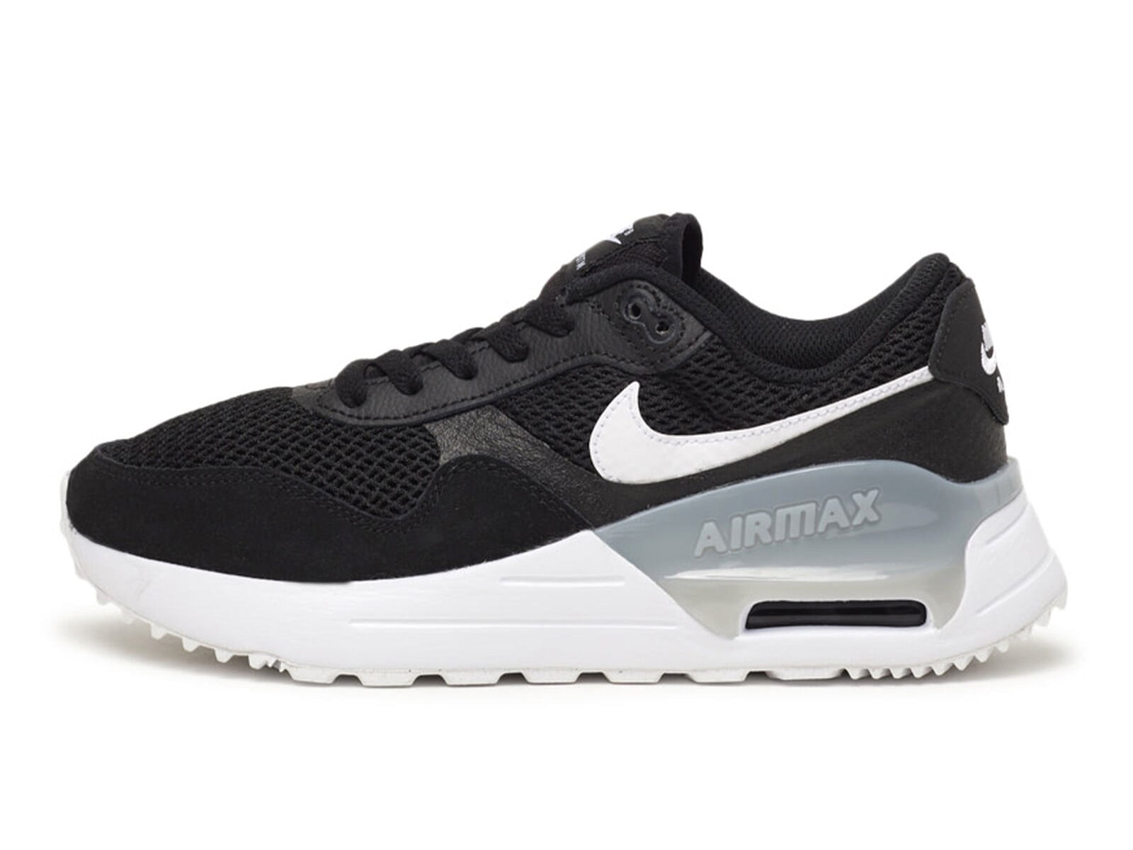 NIKE★WMNS AIR MAX SYSTM★BLACK/WHITE/WOLF GREY Women's Nike Air Max Systm Black/White-Wolf Grey (DM9538 001