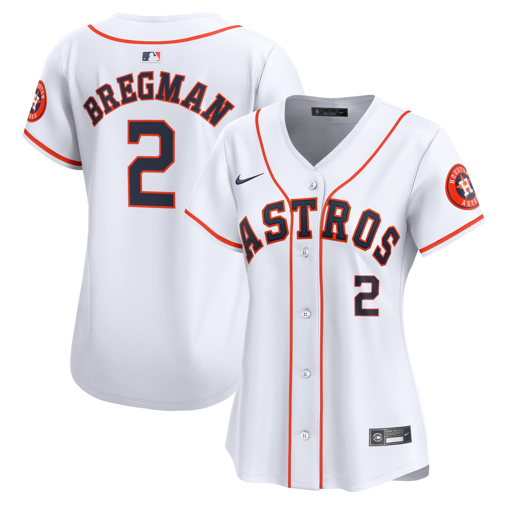 White  2017 World Series Champions Alex Bregman Houston Astros Jersey