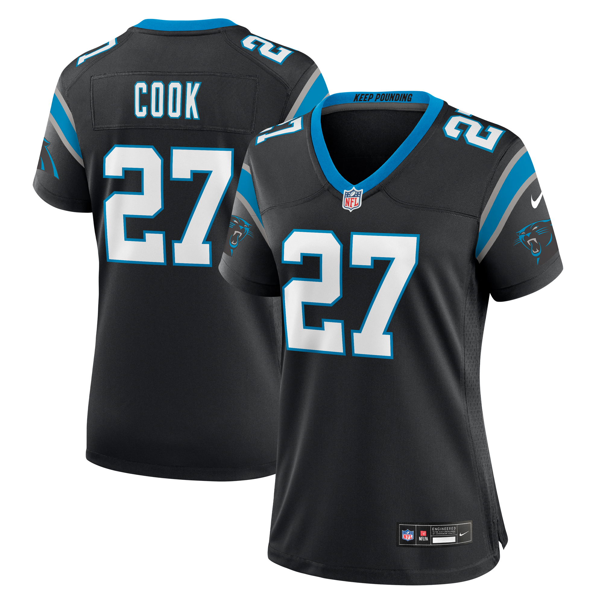 売れ筋商品|||ナイキ カットソー トップス レディース Women's Jared Goff Detroit Lions 2nd Alternate Game Jersey Blue Women's Nike Jared Goff Blue Detroit Lions Alternate Game