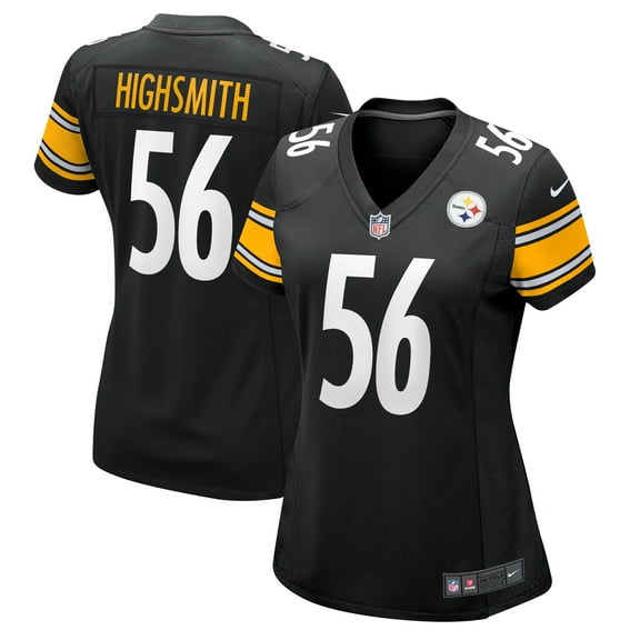 Women's Nike Alex Highsmith  Black Pittsburgh Steelers Team Game Jersey