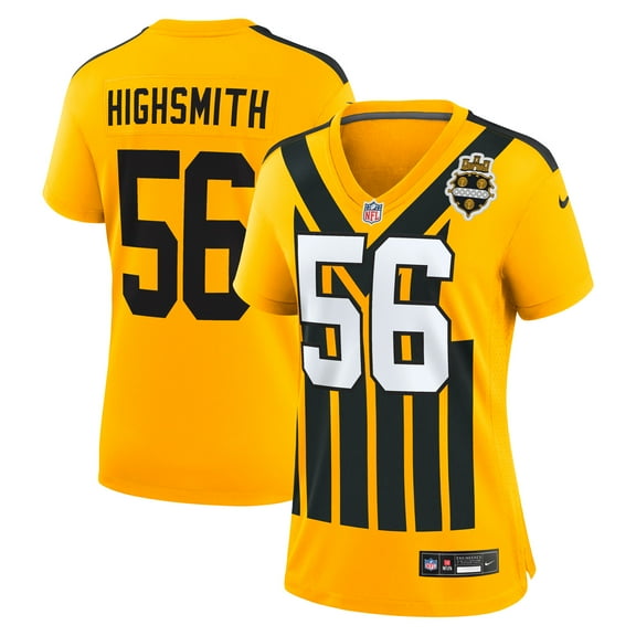 Women's Nike Alex Highsmith  Gold Pittsburgh Steelers Alternate Game Jersey