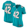 thumbnail image 1 of Women's Nike Alexander Johnson  Aqua Miami Dolphins  Game Jersey, 1 of 7