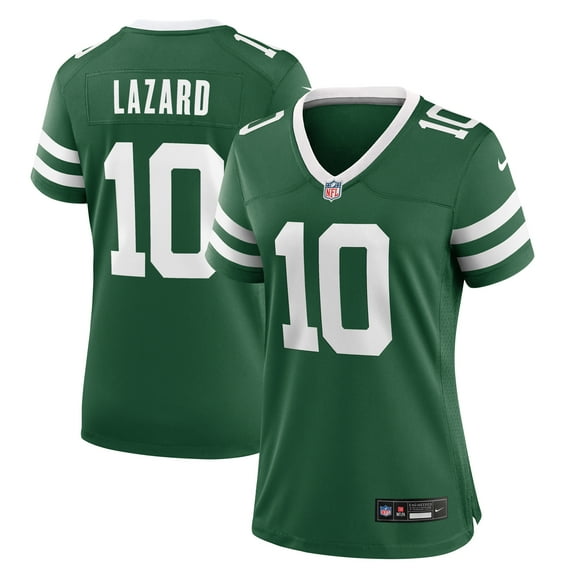 Women's Nike Allen Lazard Legacy Green New York Jets Game Jersey