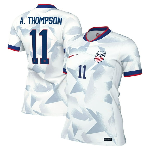 Women's Nike Alyssa Thompson White USWNT 2025 Home Replica Player Jersey