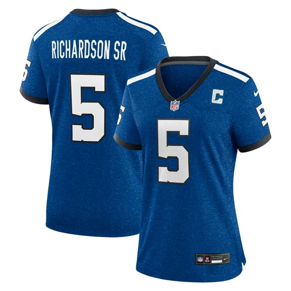 Women's Nike Anthony Richardson Sr. Royal Indianapolis Colts Alternate Indiana Nights Game Jersey