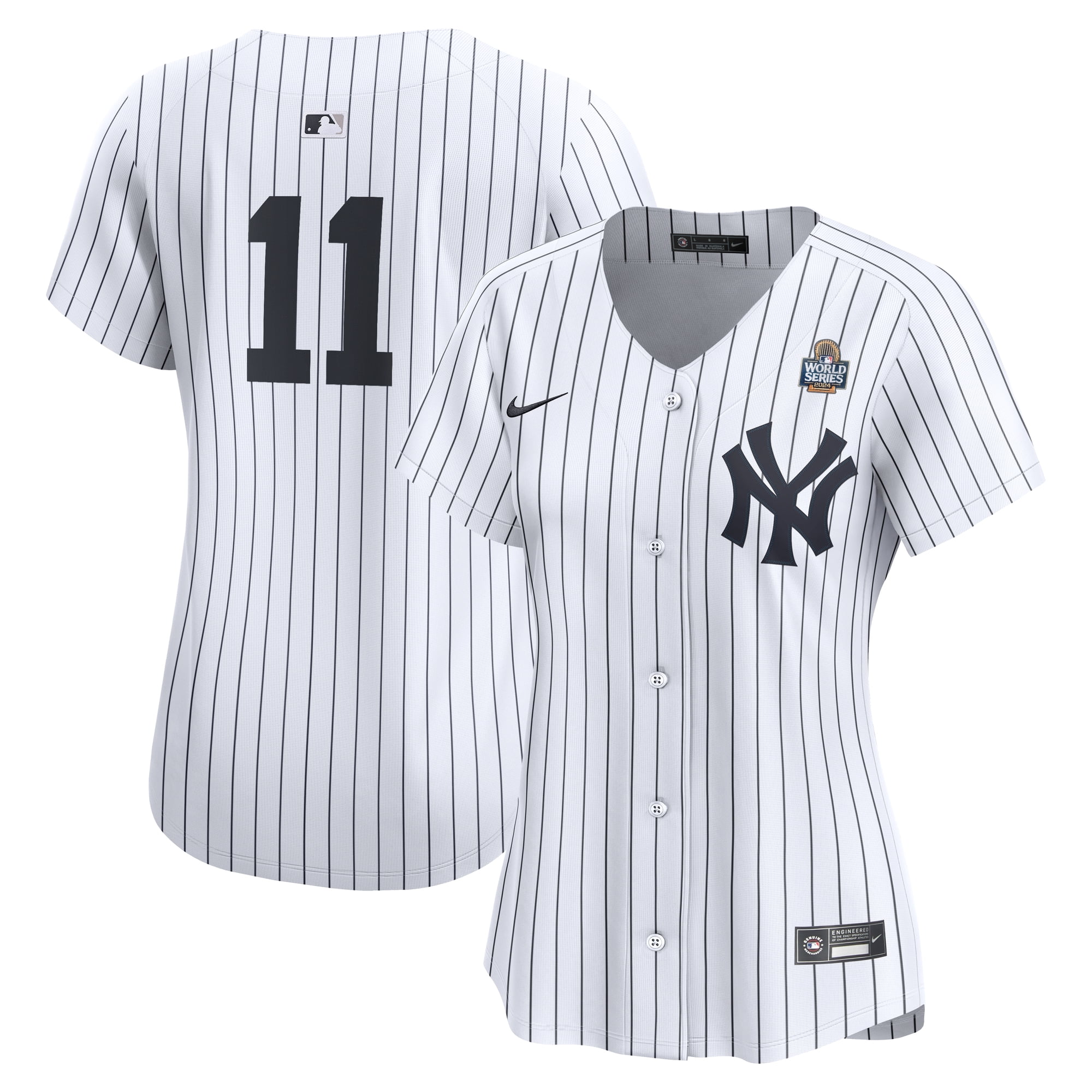 Women's Nike Anthony Volpe White New York Yankees 2024 World Series