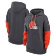 thumbnail image 1 of Women's Nike Anthracite Cleveland Browns Sideline Essential Hoodie, 1 of 3