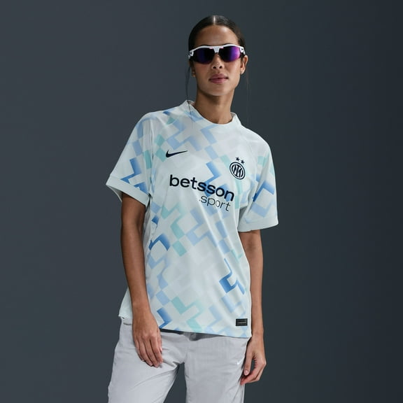 Women's Nike Aqua Inter Milan 2025/26 Away Replica Jersey