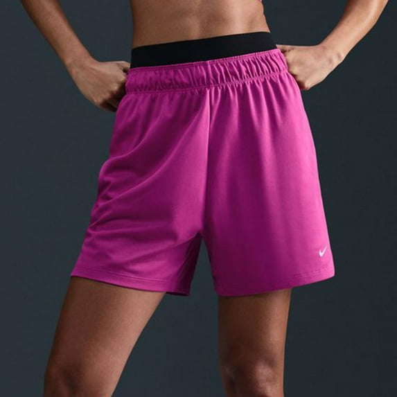 Women's Nike Attack Dri-FIT Shorts Color: Hot Fuchsia Size: LARGE