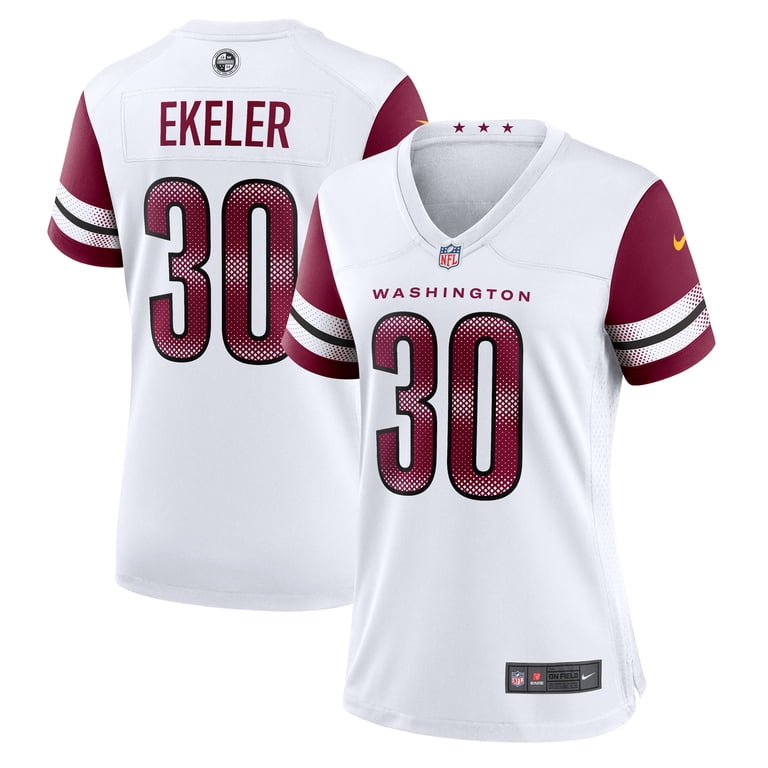 Women's Nike Austin Ekeler White Washington Commanders Game Jersey