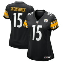 Women's Nike Ben Skowronek Black Pittsburgh Steelers Team Game Jersey