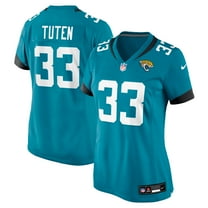 Women's Nike Bhayshul Tuten  Teal Jacksonville Jaguars Team Game Jersey