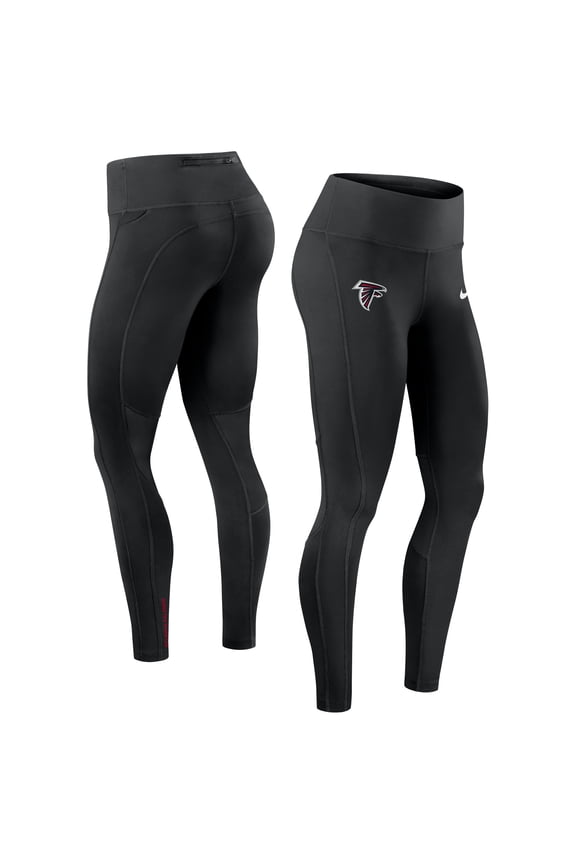 Women's Nike Black Atlanta Falcons Primetime Epic Fast Dri-FIT Leggings