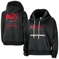 thumbnail image 1 of Women's Nike Black Atlanta Hawks Courtside Standard Issue Performance Pullover Hoodie, 1 of 3