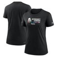 thumbnail image 1 of Women's Nike Black Cleveland Browns NFL Crucial Catch Performance T-Shirt, 1 of 3