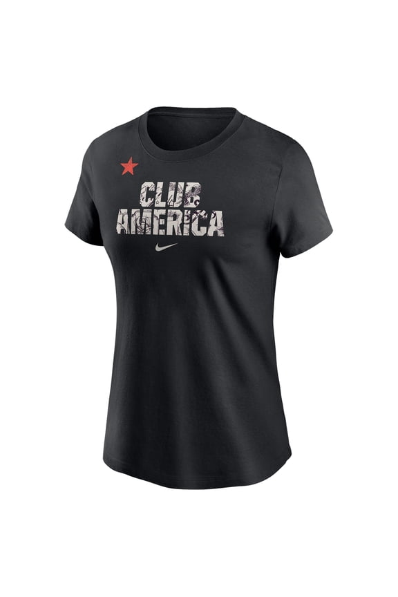 Women's Nike Black Club America CA x CA T-Shirt