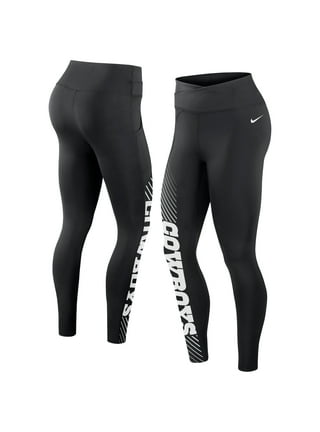 Nike Women's Dri Fit Epic Run Tights (Black/Cool Grey/Heather/Reflective  Silver, Large)
