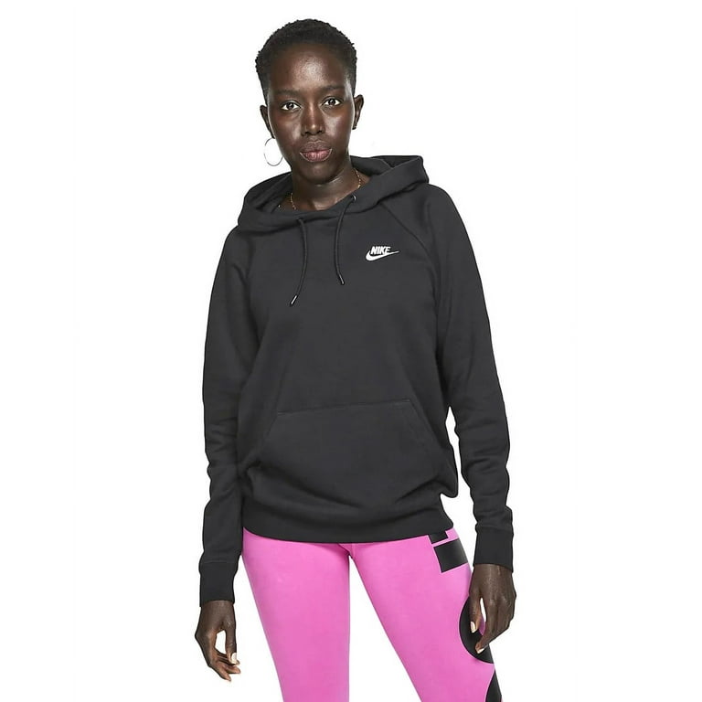 Women's Nike Black Essential Fleece Hoodie (BV4124 010) - XS