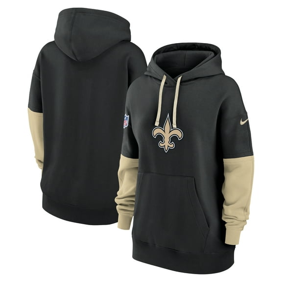Women's Nike Black New Orleans Saints Sideline Essential Hoodie