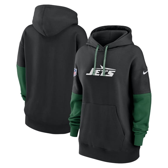 Women's Nike Black New York Jets Sideline Essential Hoodie