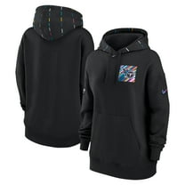 Women's Nike Black Tennessee Titans 2023 NFL Crucial Catch Club Pullover Hoodie