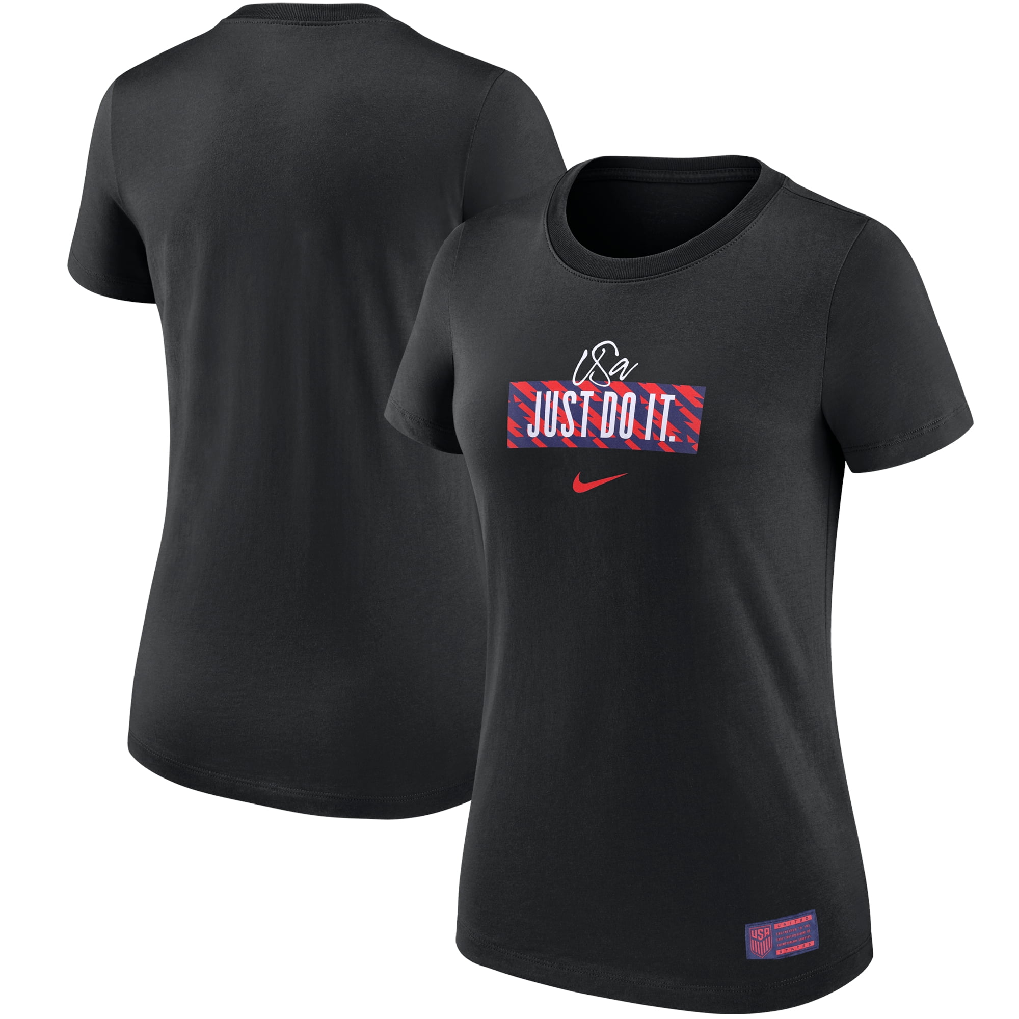 nike just do it embroidered t shirt