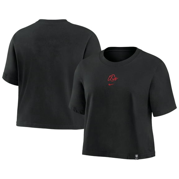 Women's Nike Black USWNT Fearless T-Shirt